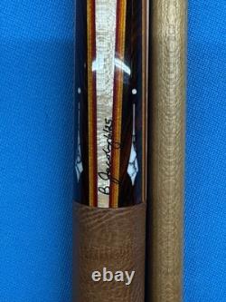 Jacoby Custom Pool Cue Jacoby Kw 11.75mm 29 Shaft Coco Buffalo Turq Be Maple