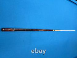 Jacoby Custom Pool Cue Jacoby Ultra Pro 12.75mm 29 Shaft Wrapples Ebony Cocobo