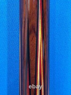 Jacoby Custom Pool Cue Jacoby Ultra Pro 12.75mm 29 Shaft Wrapples Ebony Cocobo