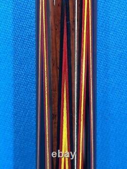 Jacoby Custom Pool Cue Jacoby Ultra Pro 12.75mm 29 Shaft Wrapples Ebony Cocobo