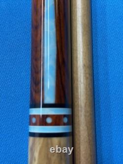 Jacoby Custom Pool Cue Kw 12.75mm 29 Shaft Olivewood Coco And Larimar Radial