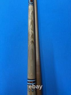 Jacoby Custom Pool Cue Kw 12.75mm 29 Shaft Olivewood Coco And Larimar Radial