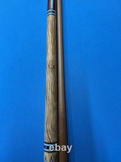 Jacoby Custom Pool Cue Kw 12.75mm 29 Shaft Olivewood Coco And Larimar Radial