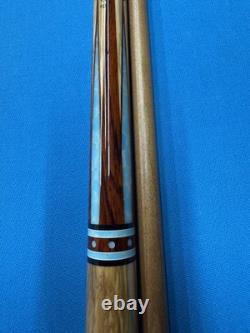 Jacoby Custom Pool Cue Kw 12.75mm 29 Shaft Olivewood Coco And Larimar Radial