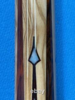 Jacoby Custom Pool Cue Kw 12.75mm 29 Shaft Olivewood Coco And Larimar Radial