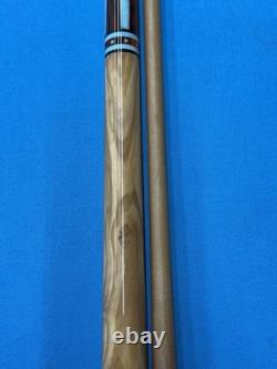 Jacoby Custom Pool Cue Kw 12.75mm 29 Shaft Olivewood Coco And Larimar Radial