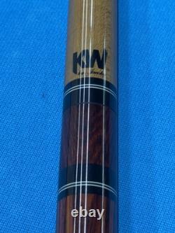 Jacoby Custom Pool Cue Kw 12.75mm 29 Shaft Olivewood Coco And Malachite Radial