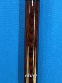 Jacoby Custom Pool Cue Kw 12.75mm 29 Shaft Olivewood Coco And Malachite Radial
