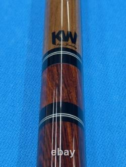 Jacoby Custom Pool Cue Kw 12.75mm 29 Shaft Olivewood Coco And Malachite Radial