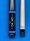 Jacoby Custom Pool Cue Leather Mother Of Pearl Sharp Points 12.75mm 29 Shaft