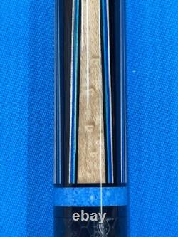 Jacoby Custom Pool Cue Leather Mother Of Pearl Sharp Points 12.75mm 29 Shaft