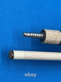 Jacoby Custom Pool Cue Leather Mother Of Pearl Sharp Points 12.75mm 29 Shaft