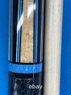 Jacoby Custom Pool Cue Leather Mother Of Pearl Sharp Points 12.75mm 29 Shaft