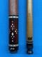 Jacoby Custom Pool Cue Leather Wrap Radial Mother Of Pearl 11.75mm 29 Kw Shaft