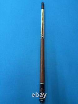 Jacoby Custom Pool Cue Leather Wrap Radial Mother Of Pearl 11.75mm 29 Kw Shaft