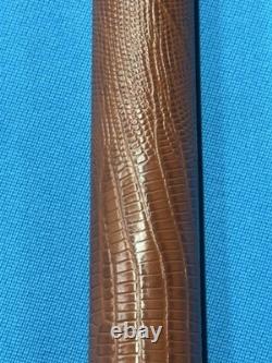 Jacoby Custom Pool Cue Leather Wrap Radial Mother Of Pearl 11.75mm 29 Kw Shaft