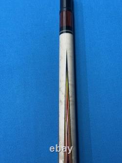 Jacoby Custom Pool Cue Leather Wrap Radial Mother Of Pearl 11.75mm 29 Kw Shaft