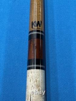 Jacoby Custom Pool Cue Leather Wrap Radial Mother Of Pearl 11.75mm 29 Kw Shaft