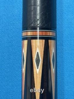 Jacoby Custom Pool Cue''butt Only'' Leather Wrap Tulip Pin Is Radial