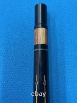 Jacoby Custom Pool Cue''butt Only'' Leather Wrap Tulip Pin Is Radial