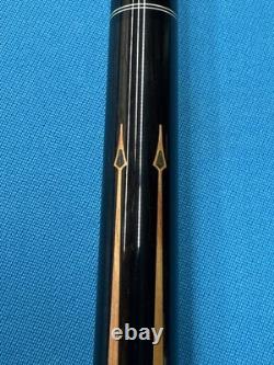 Jacoby Custom Pool Cue''butt Only'' Leather Wrap Tulip Pin Is Radial