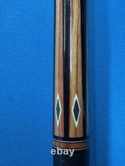 Jacoby Custom Pool Cue''butt Only'' Leather Wrap Tulip Pin Is Radial