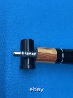 Jacoby Custom Pool Cue''butt Only'' Leather Wrap Tulip Pin Is Radial