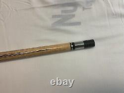 Jacoby Custom Pool Cue made from Birdseye Maple and African Purple Heart Wood