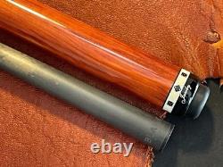Jacoby Gambler Bloodwood/Sapele Pool Cue With Jacoby BLACK Carbon Fiber Shaft