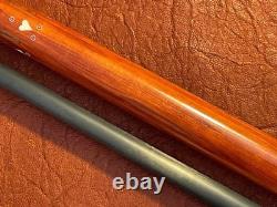 Jacoby Gambler Bloodwood/Sapele Pool Cue With Jacoby BLACK Carbon Fiber Shaft