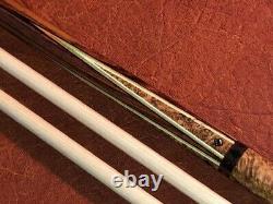 Jacoby Gambler Pool Cue With Jacoby Edge Ultra Pro Hybrid Shafts. Brazilian RW