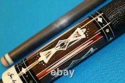 Jacoby Heritage Series L4 Pool Cue 18.9oz 58- BlaCK Carbon 12.3mm Shaft