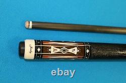 Jacoby Heritage Series L4 Pool Cue 18.9oz 58- BlaCK Carbon 12.3mm Shaft