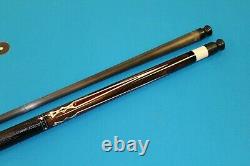 Jacoby Heritage Series L4 Pool Cue 18.9oz 58- BlaCK Carbon 12.3mm Shaft