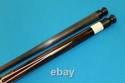 Jacoby Heritage Series L4 Pool Cue 18.9oz 58- BlaCK Carbon 12.3mm Shaft