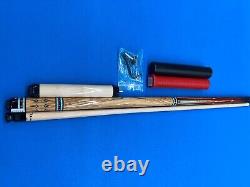 Jacoby Pool Cue 0424-14 Coco Olivewood Larimar Ultra Pro 12.75mm 29 8 Ext. Qr