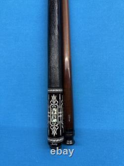 Jacoby Pool Cue 30butt 12.75mm 30diveney Dark Roast Kw Abalone Juma Blackwood