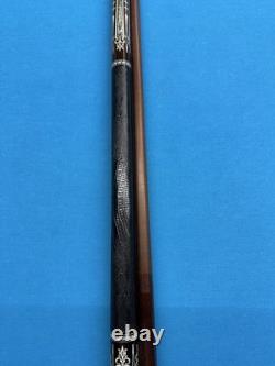 Jacoby Pool Cue 30butt 12.75mm 30diveney Dark Roast Kw Abalone Juma Blackwood