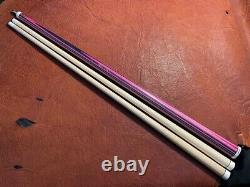 Jacoby Pool Cue With 2 Jacoby Standard Maple Shafts. Model 1121-49