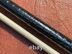 Jacoby Pool Cue With Jacoby Edge Hybrid Ultra Pro Shaft. Leather Model 1121-32