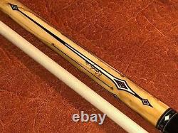 Jacoby Pool Cue With Jacoby Edge Hybrid Ultra Pro Shaft. Wrap-less 0221-143