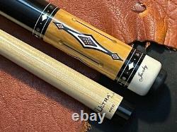 Jacoby Pool Cue With Jacoby Edge Hybrid Ultra Pro Shaft. Wrap-less 1021-188