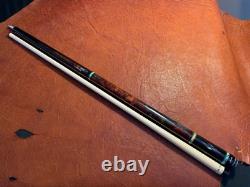 Jacoby Pool Cue With Jacoby Edge Ultra Pro Hybrid Shaft Model 0123-171 Wrap-less