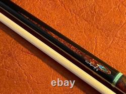 Jacoby Pool Cue With Jacoby Edge Ultra Pro Hybrid Shaft Model 0123-171 Wrap-less