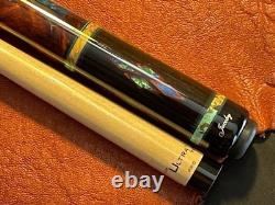 Jacoby Pool Cue With Jacoby Edge Ultra Pro Hybrid Shaft Model 0123-171 Wrap-less