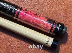 Jacoby Pool Cue With Jacoby Edge Ultra Pro Hybrid Shaft Model 1223-50