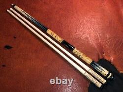 Jacoby Pool Cue With Jacoby Edge Ultra Pro Hybrid Shafts. Warp-less Beauty