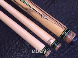 Jacoby Pool Cue With a Jacoby Edge Hybrid Shaft & Maple Shaft. Wrap-less Cue