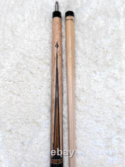 Jacoby Pool Cue with 11.75 or 12.75 Pro Shaft (Ebony & Bocote) FREE CASE & CAPS