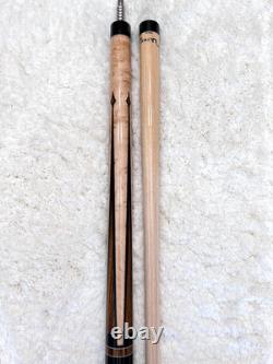 Jacoby Pool Cue with 11.75 or 12.75 Pro Shaft (Ebony & Bocote) FREE CASE & CAPS